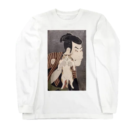 奴江戸兵衛にまざり猫のlongtee